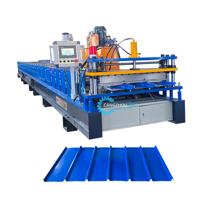Indonesien Poular 980 Klip-Lock Profil-Dachblech-Rollformmaschine