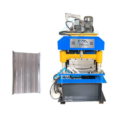 Ghana Popular Stahlprofil Selbstverschluss Profil Dachblech Roll Formmaschine