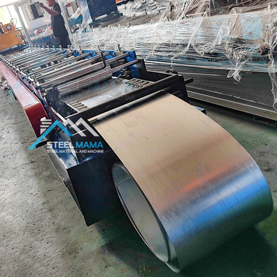 Ghana Popular Stahlprofil Selbstverschluss Profil Dachblech Roll Formmaschine