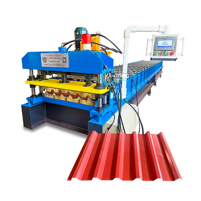 IBR-Dachplatten-Rollformmaschine Hydraulikschneiden für Stahlprofile