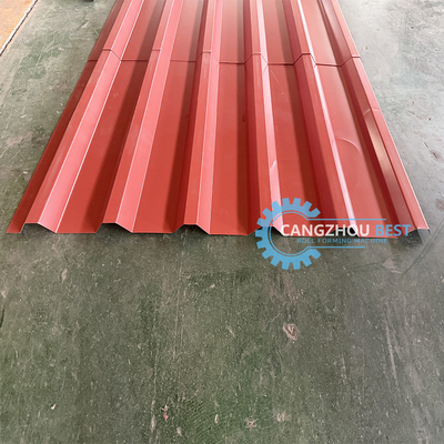 IBR-Dachplatten-Rollformmaschine Hydraulikschneiden für Stahlprofile