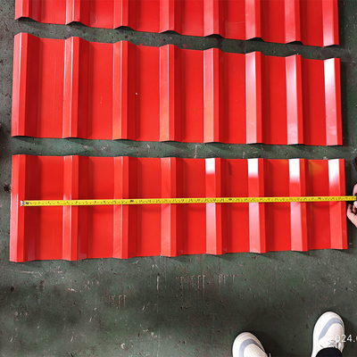 Kanadas beliebte Drei-Schicht-Fliesen-IBR-Dachplatten-Rollformmaschine