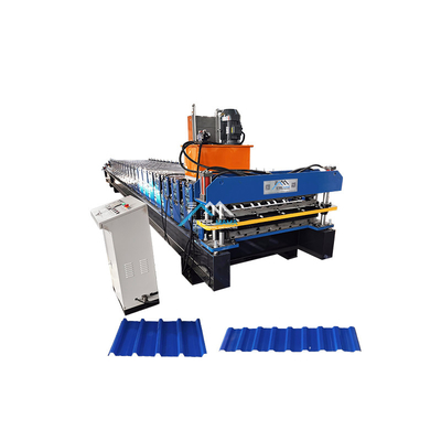 Delta-PLC-gesteuerte Doppelschicht-Dachplattenmaschine