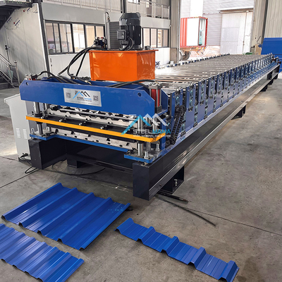 Delta-PLC-gesteuerte Doppelschicht-Dachplattenmaschine