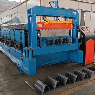 Automatische verzinkte Metalldecken-Bodenblech-Rollformmaschine