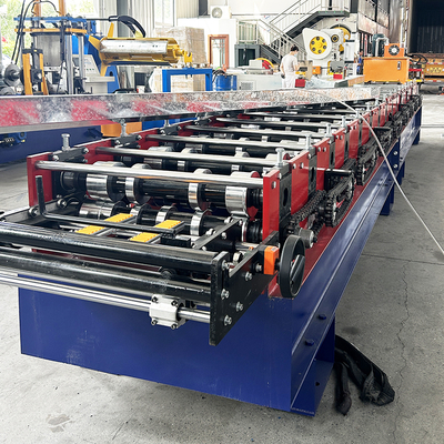 Farbstahl-Selbstverschluss-Metallplatten-Rollformmaschine