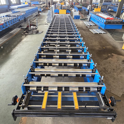 Hydraulische Schneidemaschine TR4 für Dachblech-Rollformmaschine zum Verkauf mit Zusammenfalzen