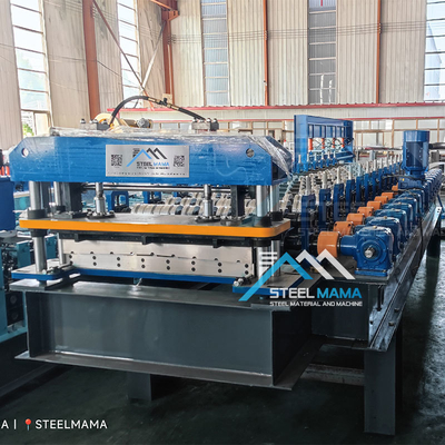 Hochwertige und preiswerte Dachblechherstellung Maschine Metalldachfliesen Rollformmaschine