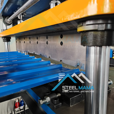 Hochwertige und preiswerte Dachblechherstellung Maschine Metalldachfliesen Rollformmaschine
