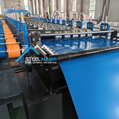 Hochwertige und preiswerte Dachblechherstellung Maschine Metalldachfliesen Rollformmaschine