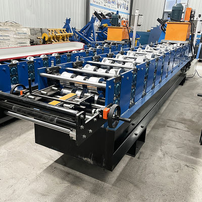 Hydraulische Presskanten-Profilieranlage mit hochwertigem 45# Stahl und 15 Formschritten
