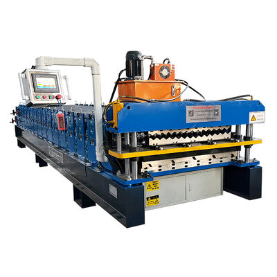 One Machine, Two Profiles, Unlimited Possibilities! Double layer Automatic conversion roof making machine