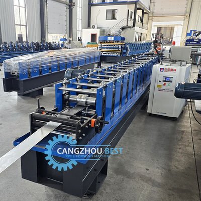 Steel Profile Galvanized Flying Cutting Laser Welding Round Pipe Making Roll Forming Machine
