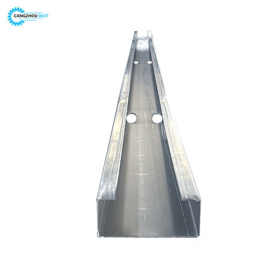 Manufacture Black Steel Auto Cutting Manually Change Size C Purlin Roll Forming Macchine 