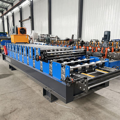 Doppelschichtige Dachziegel-Rollformmaschine