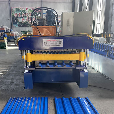 2-in-1-Rollformmaschine für Metalldachplatten