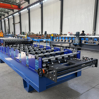 2-in-1-Rollformmaschine für Metalldachplatten