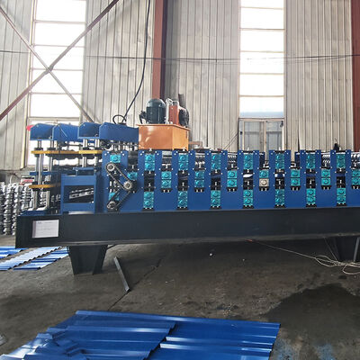 Integrierte 3-in-1-Rollformmaschine mit Doppeldeck und Einzelschicht