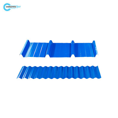 Peru Popular Color Steel Double Layer Tr4&988 Profile Making Roll Forming Maschine für die Herstellung von Profilen