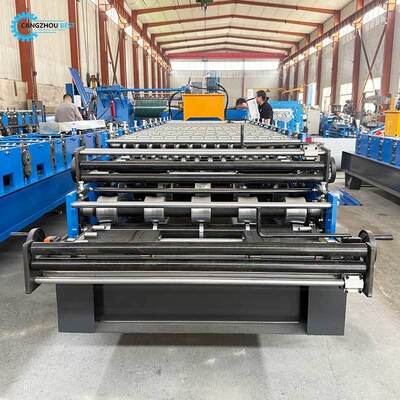 Doppellagige Trapezblech-IBR-Blech 840&836 Wellblech-Rollformmaschine