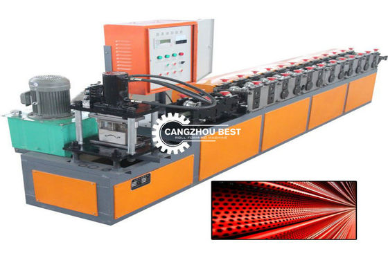 Hydraulische Fensterladen-Tür Schnitt- PLC-System-0.6mm, die Maschine bildet