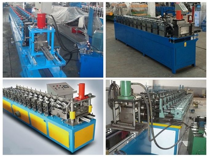 Kaltgewalzte u-Profil-Kanal-Blatt-Produktionsmaschine mit automatischer Ausschnitt-Ausrüstung