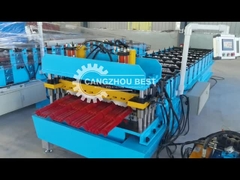 Ziegelstein-Fliese/Q decken die kalte Herstellung mit Ziegeln