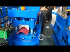 0.4mm Farbstahlziegeldach-Ridge Cap Roll Forming Machine-Cer